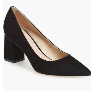 Black Zala Block Heel Pump Marc Fisher LTD, Size 11